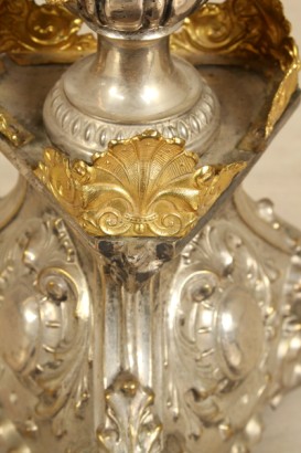 antiques, chandeliers and lamps, twist, second half of 800