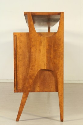 Mobile 50 years, wood veneer, maple, brass handles, fair condition, wear and tear