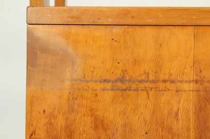 Mobile 50 years, wood veneer, maple, brass handles, fair condition, wear and tear