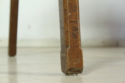 Ico Parisi armchairs, wooden frame, foam, upholstery, leatherette