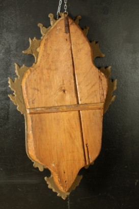 antiques, mirrors and frames, extractor hood, 18th century carved and gilded wood