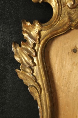 antiques, mirrors and frames, extractor hood, 18th century carved and gilded wood