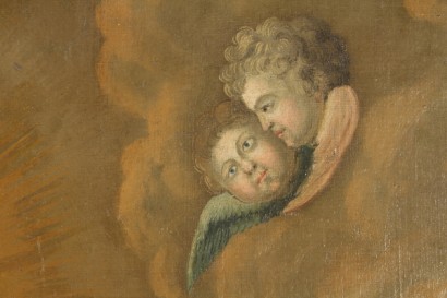 arte, pittura antica, assunzione di Maria, XVIII secolo, Madonna con putti, dipinti ad olio su tela
