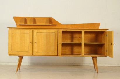 Mobile anni 50, legno impiallacciato, frassino, 