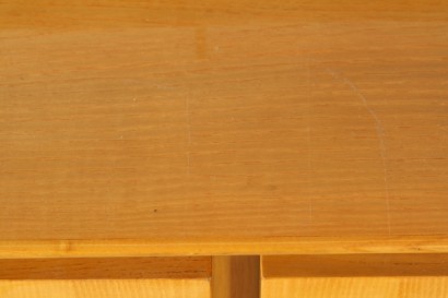 Mobile anni 50, legno impiallacciato, frassino, 