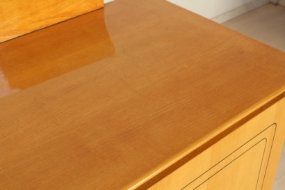 Mobile anni 50, legno impiallacciato, frassino, 