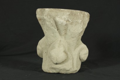 antiques, objets d'art, stone, fifteenth century column element