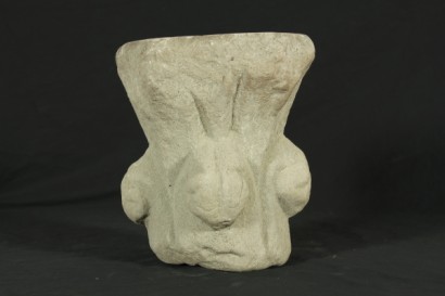 antiques, objets d'art, stone, fifteenth century column element