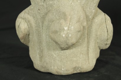 antiques, objets d'art, stone, fifteenth century column element