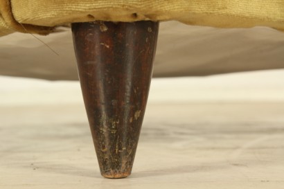 Poltrone anni 50, imbottitura a molle, rivestimento in velluto, buone condizioni