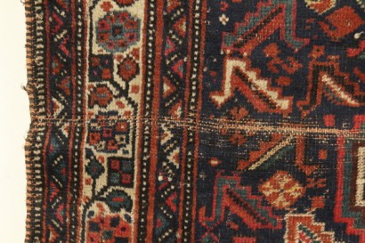 Afshar-Persia/Iran present 40 years average 50 node/small restorations wool fabric