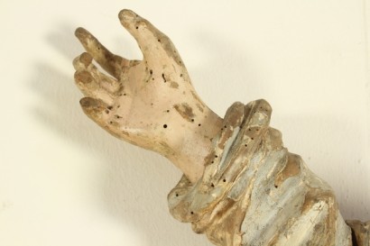 antigüedades, objetos de arte, del siglo XVII, Italia Central, 1600, putto escultura de madera, #antiquariatooggetti