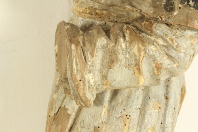 antigüedades, objetos de arte, del siglo XVII, Italia Central, 1600, putto escultura de madera, #antiquariatooggetti