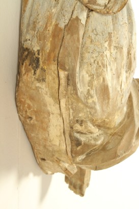 antigüedades, objetos de arte, del siglo XVII, Italia Central, 1600, putto escultura de madera, #antiquariatooggetti