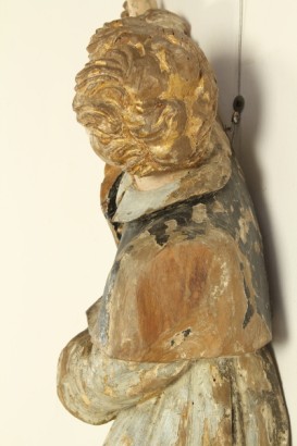 antigüedades, objetos de arte, del siglo XVII, Italia Central, 1600, putto escultura de madera, #antiquariatooggetti