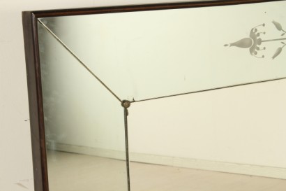modernariato, complementi, specchio, Specchio anni 40-50
