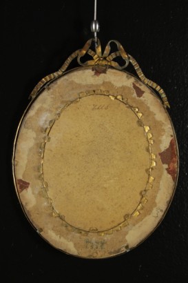 antiquariato, oggettistica, coppia piccole cornici, coppia piccole cornici meta 800