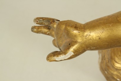 arte antiguo, de madera, querubín, Italia, siglo XVIII, 1700