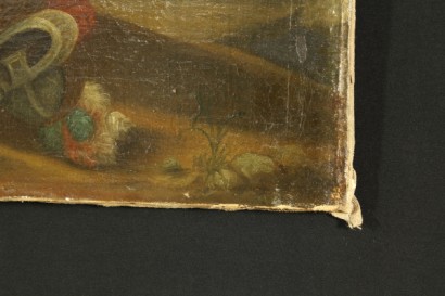 arte, pittura antica, XVII-XVIII secolo, la conversione di saulo, paolo cade da cavallo, dipinti olio su tela, #arteottobre