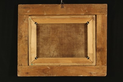 Kunst, antike Gemälde, Jesus und Ehebrecherin, Ölgemälde 17. Jh.,