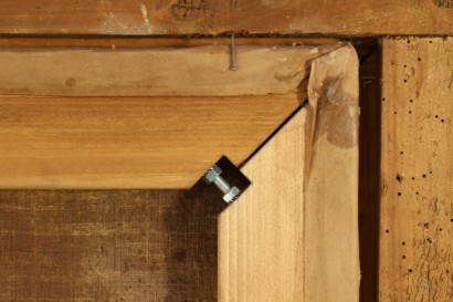 Kunst, antike Gemälde, Jesus und Ehebrecherin, Ölgemälde 17. Jh.,