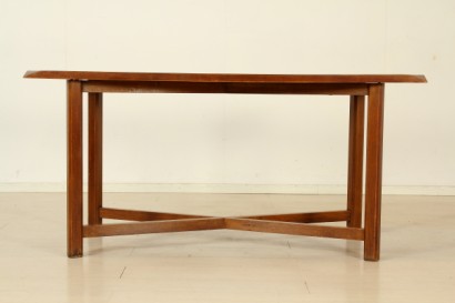Mesa de los años 50, caoba, inserto de formica, #modernariatotavoli
