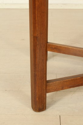 Mesa de los años 50, caoba, inserto de formica, #modernariatotavoli