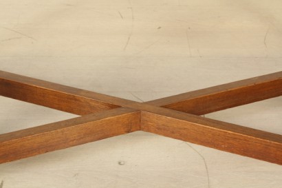 Mesa de los años 50, caoba, inserto de formica, #modernariatotavoli