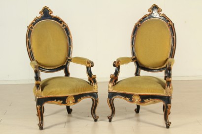 Coppia poltrone Luigi Filippo