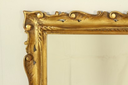 Espejo, dorado, tallado, # bottegamobili