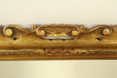 Espejo, dorado, tallado, # bottegamobili