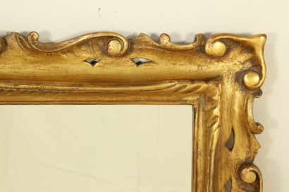 Espejo, dorado, tallado, # bottegamobili