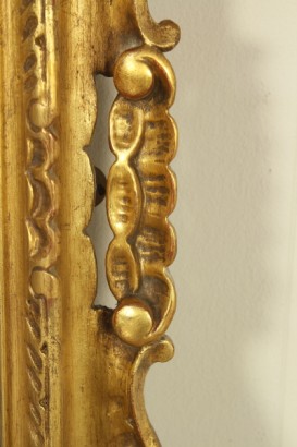 Espejo, dorado, tallado, # bottegamobili