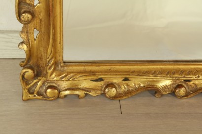 Espejo, dorado, tallado, # bottegamobili