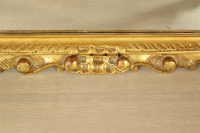 Espejo, dorado, tallado, # bottegamobili