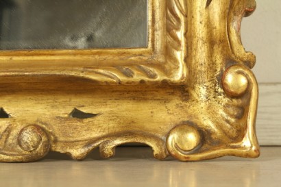 Espejo, dorado, tallado, # bottegamobili