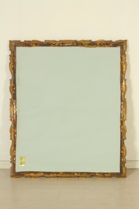Espejo, dorado, tallado, # bottegamobili