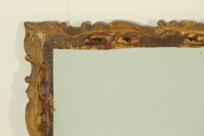 Espejo, dorado, tallado, # bottegamobili