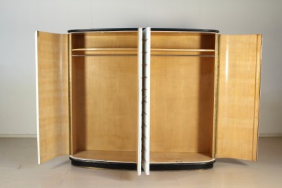 de 30 años, gabinete móvil, puertas contorneadas, enchapado, lacado madera, buen estado, #modernariatomobili