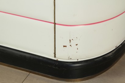 de 30 años, gabinete móvil, puertas contorneadas, enchapado, lacado madera, buen estado, #modernariatomobili