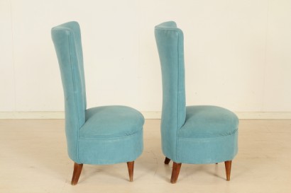 40 años sillas, sillones, acolchados, espuma, tapicería, tela, #modernariatopoltrone