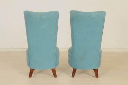 40 años sillas, sillones, acolchados, espuma, tapicería, tela, #modernariatopoltrone