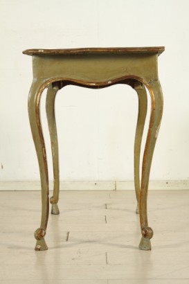 Mueve las piernas de consola de pared, pata de cabra, diadema, moldeado, lacado oro, piezas de #antiquariatoconsolle piso,