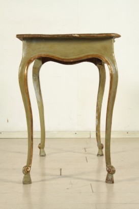 Mueve las piernas de consola de pared, pata de cabra, diadema, moldeado, lacado oro, piezas de #antiquariatoconsolle piso,