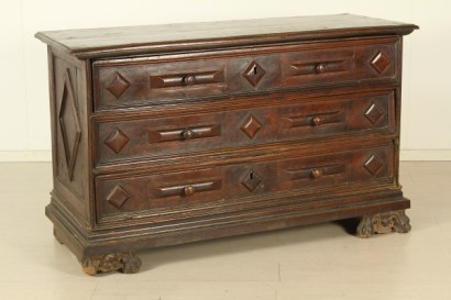 Three-Drawer Dresser