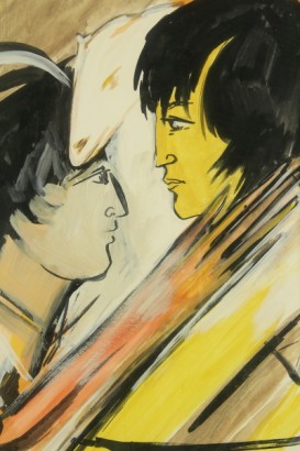 arte del 900, XX secolo, Remo Brindisi, opere di brindisi, dipinti ad olio