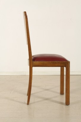 six chairs of modernism, Deco style chairs, chairs in walnut, sky casing