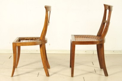 Pair of Directoire chairs, antiques, pair of chairs, chairs