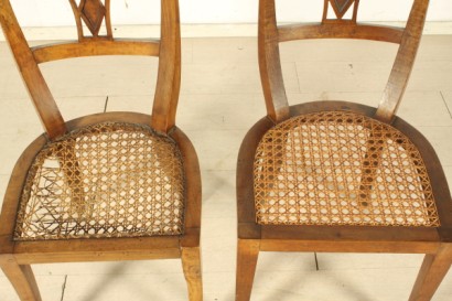 Pair of Directoire chairs, antiques, pair of chairs, chairs