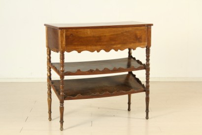Antik Nussbaum Etagere, Konsole, Etagere, Walnuss